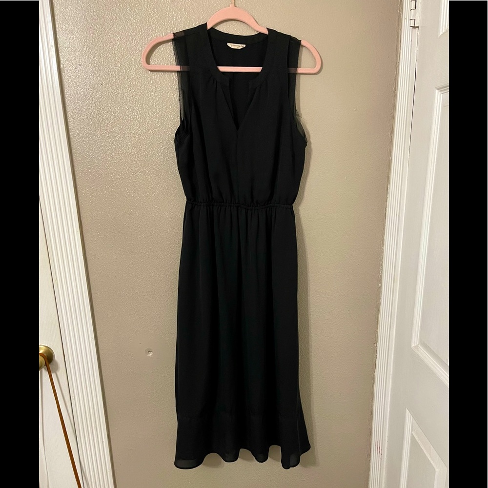Maison Jules black midi dress